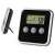 Digital Oven Thermometer with Probe, for Smoking, Timer and Alarm, LCD Display 104474117