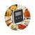 Digital Oven Thermometer with Probe, for Smoking, Timer and Alarm, LCD Display 104474117