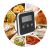 Digital Oven Thermometer with Probe, for Smoking, Timer and Alarm, LCD Display 104474117
