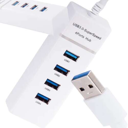 4-Port USB 3.0 SuperSpeed Hub
