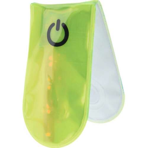 XQMAX Neon mágneses kapocs 4 LED biztonsági fény, zöld, közeli kép