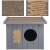 Dechland szigetelt macskaház nyitható tetővel, szürke, két macskának, kaparófa, macskaház két macskának