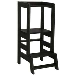 Dechland Kids Learning Tower cu înălțime reglabilă #negru