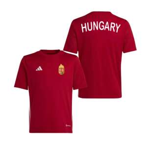 Magyarország mez felső HUNGARY Adidas gyerek kerek nyak Piros 104490009 - Gyerek focimez