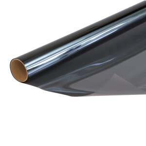 Fekete ablakfólia, 90cm x 15m, hő- és napfényvédelem, belátásgátló fólia - Üvegfólia