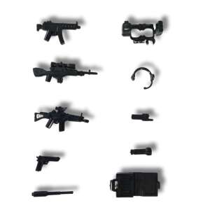 Sluban katonai építőjáték kiegészítő szett - 13 darabos - Figura