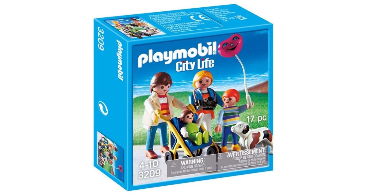 Playmobil Familienspaziergang mit Kinderwagen 3209 | Pepita.com