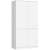AKORD CLP 4-ajtós ruhásszekrény, fehér, zárt