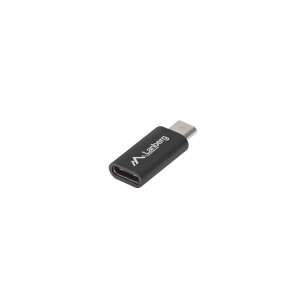 Lanberg USB-C to Micro USB Adapter, Black - Adapter