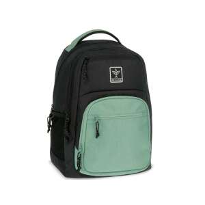 Ars Una Celtic mintgrün-schwarzer Schulrucksack, 33x49x23cm - Ars Una