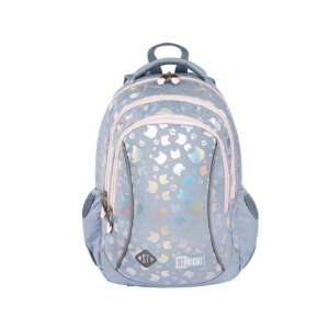 St.Right Silver Cats iskolatáska, szürke cicafejes és tappancsos mintával - Unipap