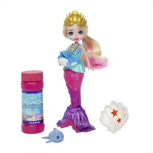Enchantimals Atlantia Sellő baba buborékfújó készlet kiegészítőkkel fehér háttérrel - Mattel