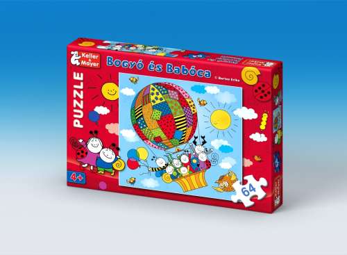 Keller&Mayer gyerek Puzzle 64db - Bogyó és Babóca 30220309