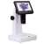 Microscop digital Levenhuk DTX 700 LCD cu ecran LCD de 5 inci, afișând cristale pe ecran