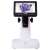 Microscop digital Levenhuk DTX 700 LCD cu ecran LCD de 5 inci, afișând cristale pe ecran