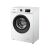 Angled view of Gorenje WNHVB72SDS front load washing machine