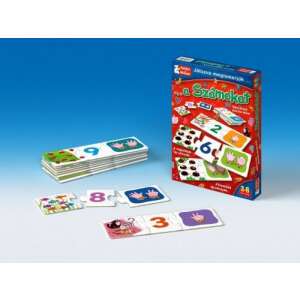 Keller & Mayer Spielend lernen wir... die Zahlen Lernspiel für Kinder im Alter von 3-6 Jahren mit Zahlenpuzzles mit Tierillustrationen - Keller&Mayer