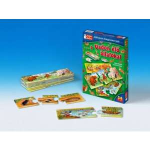 Wir lernen spielerisch über wilde Tiere 45505593 - Nonbrand Entwicklungsspiele für Kinder im Kindergartenalter