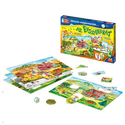 Keller&Mayer Évszakok Társasjáték - 3+ éves kortól 102840408