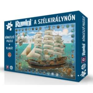 Rumini A Szélkirálynőn Puzzle - Hajó 180db 31972868 Puzzle - Hajó