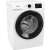 Gorenje WPNEI82A1SWIFI práčka s predným plnením, bočný pohľad, biela farba, čierne dvierka