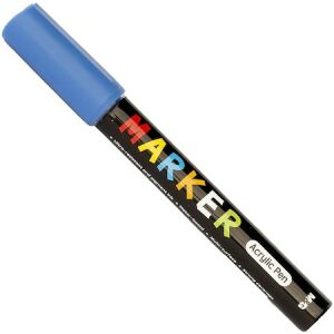 M&G - Marker Acrilic - Vârf Rotund 2mm - Azur 136593448 - Markere