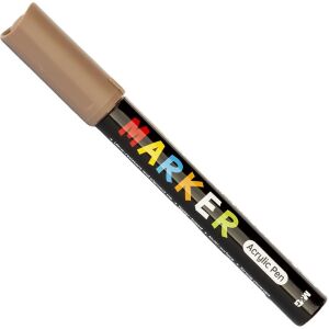 M&G - Marker Acrilic - Maro Metalic - 2mm 136593479 - Markere