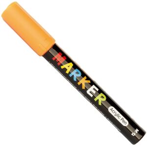 M&G - Marker Acrilic - Vârf Rotund 2mm - Galben Mediu 136595038 - Markere