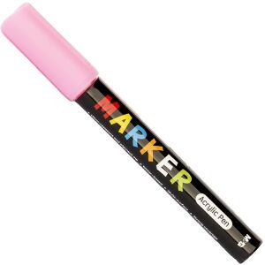 M&G - Marker Acrilic - Roz - Vxe2rf Rotund 2mm 136593490 - Markere