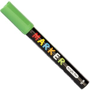 M&G - Marker Acrilic - Verde - Vârf Rotund 2mm 136596527 - Markere
