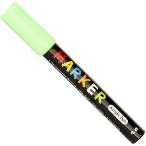 M&G - Marker Acrilic - Verde Lucifer - 2mm 136594624 - Markere