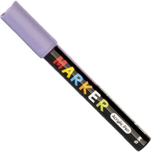M&G - Marker Acrilic - Vârf Rotund 2mm - Violet Deschis 136592089 - Markere