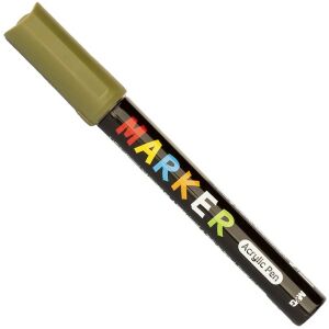 M&G - Marker Acrilic - Verde Masliniu - 2mm 136593689 - Markere