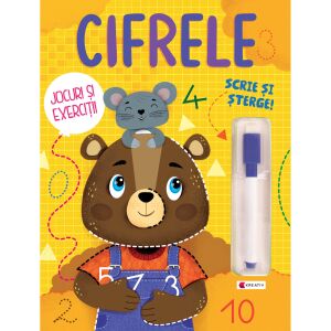 Cifrele - Games and Exercises - Kreativ Publishing 144405159 - Activity Book, Letters & Number