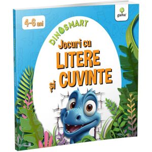 DinoSMART Letter and Word Games 144403660 - Activity Book, Letters & Number