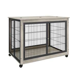 Timeless Tools dog kennel, front view - Dog House