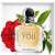 Giorgio Armani Because It's You parfüm üveg virágokkal