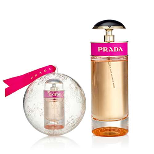 Prada Candy női parfüm szett, 80ml eau de parfum és 7ml utazóméret