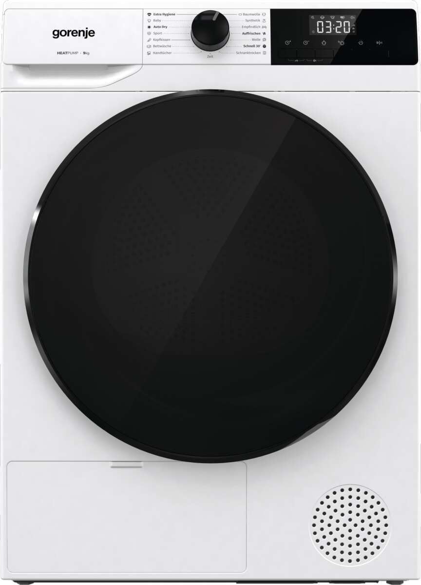 Gorenje DHNA92 Suszarka bębnowa z pompą ciepła 9 kg, 15 programów, AutoDrain, TwinAir, klasa energetyczna A++