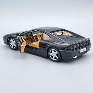 Ferrari 348TB 1:24 méretarányú modell autó, fekete, oldalnézet - Bburago