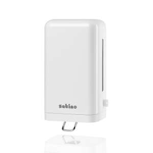 Satino Clean&Care manuálny dávkovač tekutého mydla, biely, na umývanie rúk - Wepa