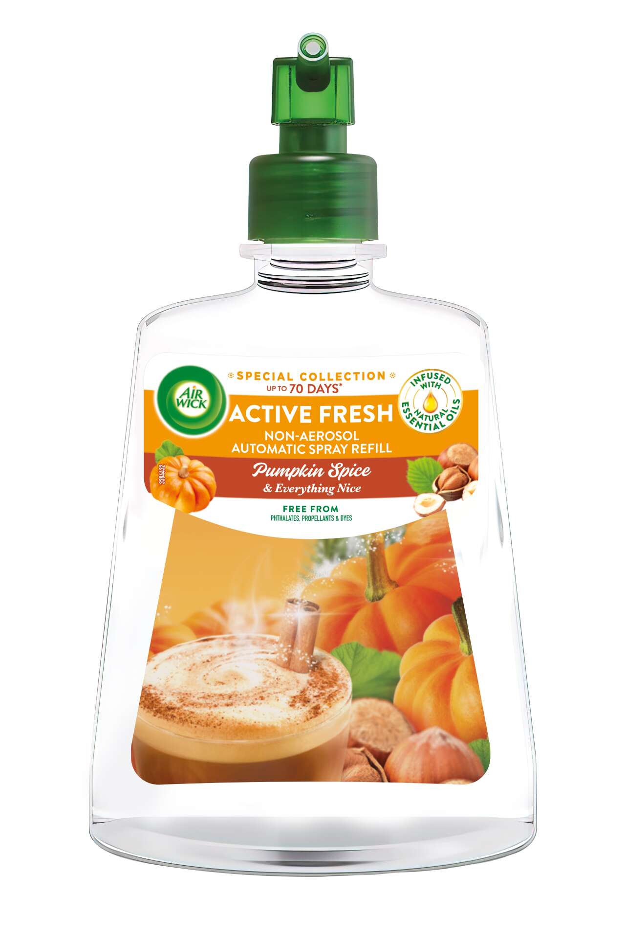 Air Wick Active Fresh Tökös Fűszer - Automata Légfrissítő Utántöl...