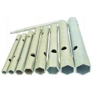 RICHMANN 8 darabos csőkulcs készlet, 6-22 mm, közeli kép - Dugókulcs