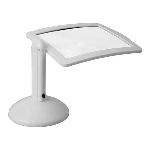 3 x lupă cu lumină LED și suport