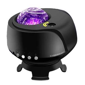 Proiector de stele CYBERDUST 2.0, lampă de noapte neagră cu difuzor încorporat și conexiune Bluetooth - Lampi de veghe si proiectoare