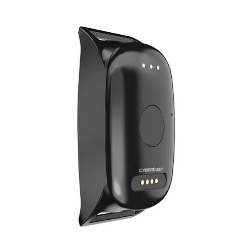 CYBERDUST GPS тракер за домашни любимци, черен, страничен изглед