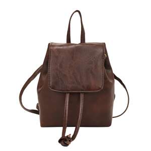 Rucsac Dollcini din piele eco maro, mic, casual, pentru uz zilnic - Accesorii pentru îmbrăcăminte