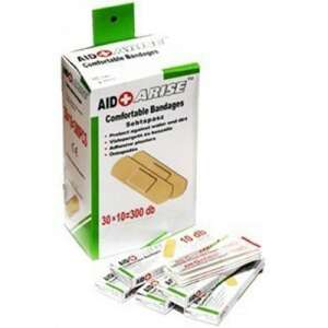 AID+ARISE Comfortable Bandages, 300 pieces, first aid, wound care, adhesive bandages, plasters - Wound care