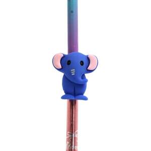 Blue elephant cake candle, Giftdesign Fairy Tale Collection - Birthday Candle & Cake Topper