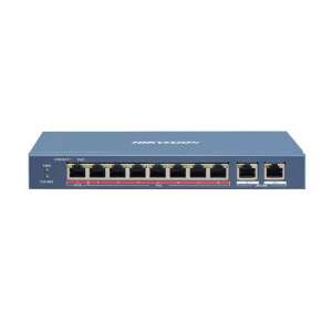 Hikvision 8-Port PoE Switch 10/100 Mbps + 2 Gigabit SFP PoE Ports - DS-3E1310HP-EI
